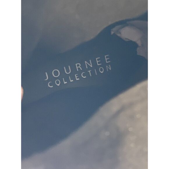 Journee Collection Black Ankle Booties - Picture 8 of 8